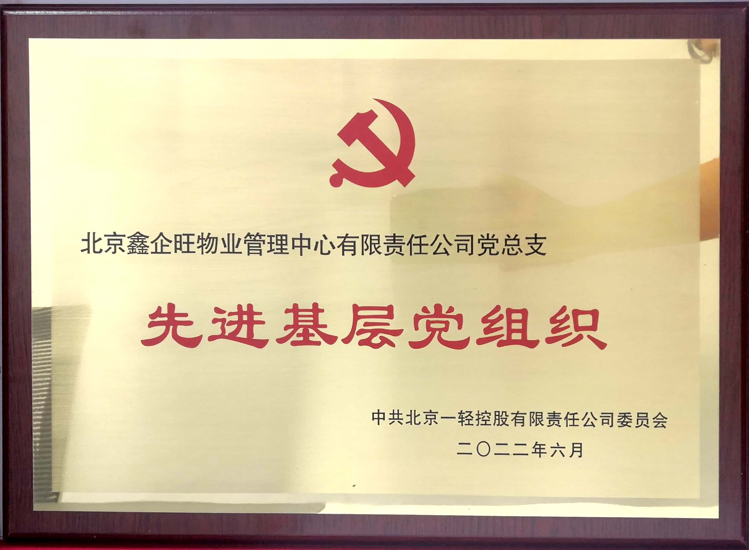 先进基层党组织